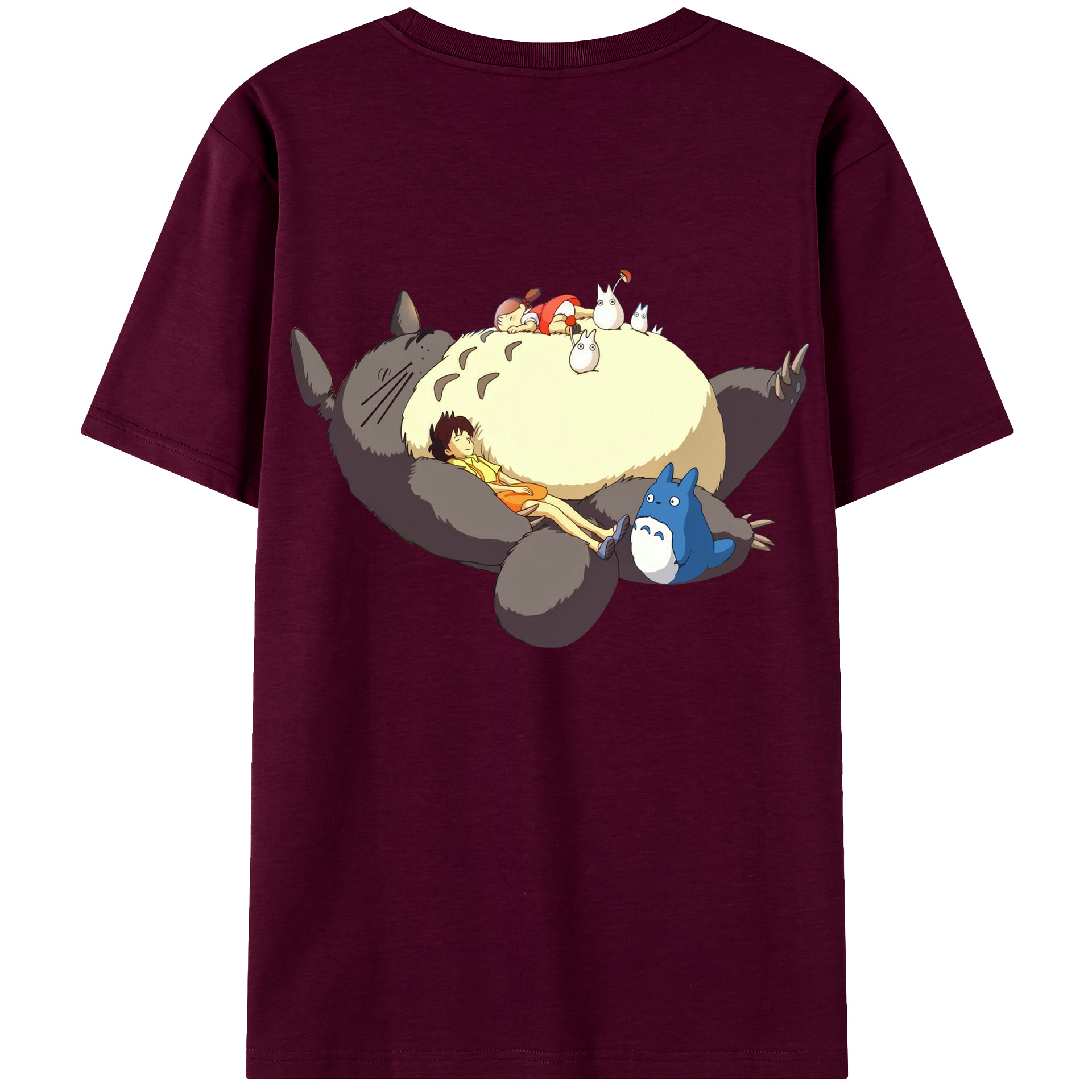 （画像用） となりのトトロ 草壁メイ 草壁サツキ My Neighbor Totoro Satsuki Kusakabe Mei Kusakabe レディース半袖Tシャツ(バックプリント)